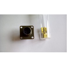 MILITARY CONNECTOR SOCKET FIXED BULKHEAD TYPE 6 PIN FEMALE